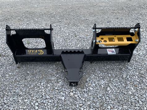 skid steer hitch receiver attachment